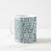 Vogel, hert,  boomvolkspatroon koffiemok (Voorkant links)