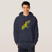 vogel hoodie (Voorkant volledig)