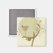 Vogel House Magneet (Voorkant / Achterkant)