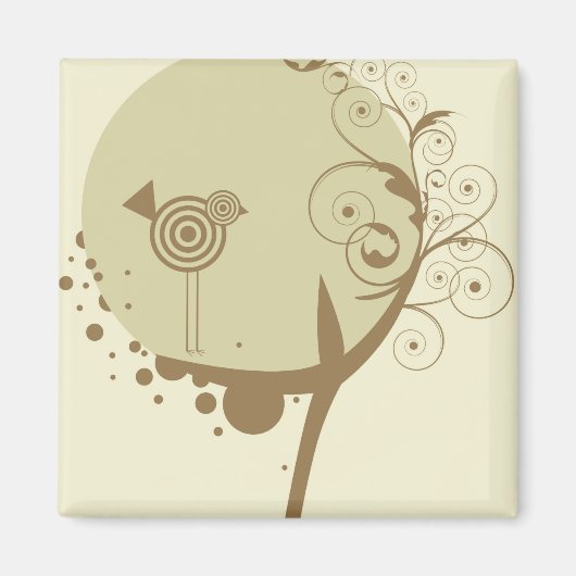 Vogel House Magneet (Voorkant)