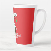 Vogel House Merry Kerstmis Latte Mok (Rechts)