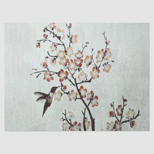 vogel (I) Tissuepapier (Voorkant)