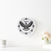Vogel im Mandala Ronde Klok (Huis)
