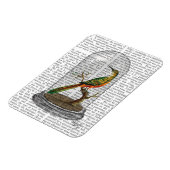 Vogel in Bell Jar Magneet (Linkerzijde)