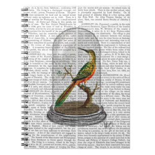 Vogel in Bell Jar Notitieboek