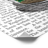 Vogel in Bell Jar Poster (Hoek)