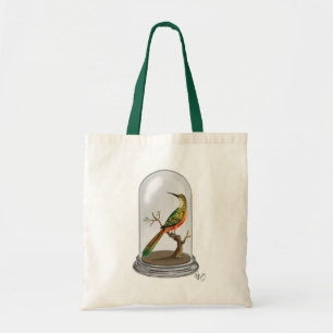 Vogel in Bell Jar Tote Bag