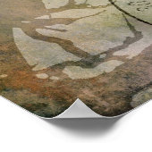 Vogel in bijkantoor 2 poster (Hoek)