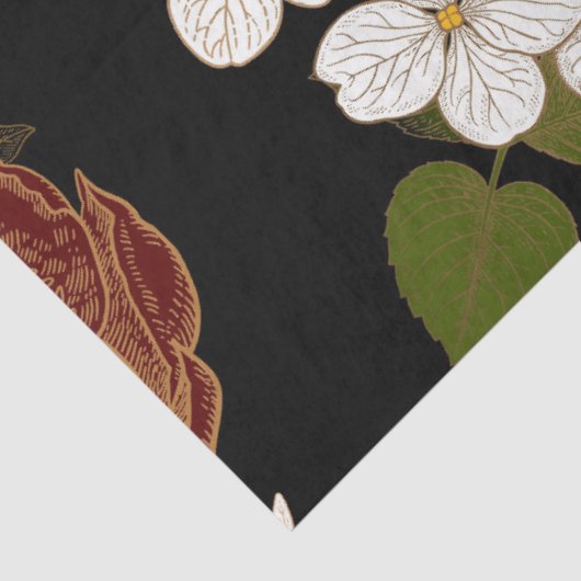 Vogel in bloei tissuepapier (Detail)