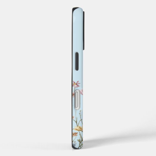 Vogel in bloemen Case-Mate iPhone case (Achterkant / Rechts)