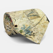 Vogel in de hand stropdas (Opgerold)