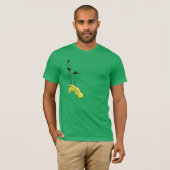 Vogel in de hand t-shirt (Voorkant volledig)