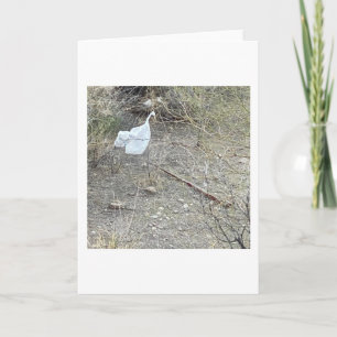 Vogel in de penseel kaart