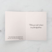 Vogel in de regen met sympathie kaart (Binnen)