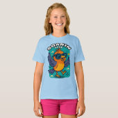 vogel in de vlucht t-shirt (Voorkant volledig)