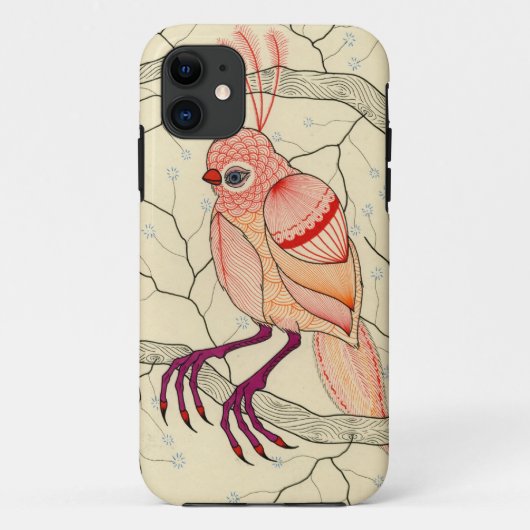 vogel in een boom Case-Mate iPhone case (Achterkant)