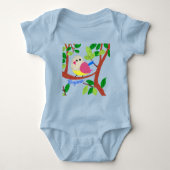 Vogel in een boom romper (Voorkant)