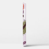 vogel in een fruittuin, naadloos patroon Case-Mate iPhone case (Achterkant / Links)