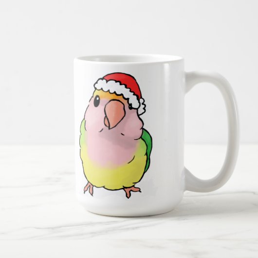 vogel in een pet koffiemok (Rechts)