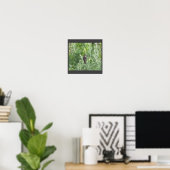 Vogel in een Poster van de Boom (Thuiskantoor)