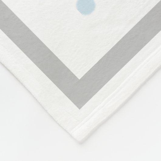 Vogel in een Sierkussen van fruitbomen Fleece Deken (Hoek)