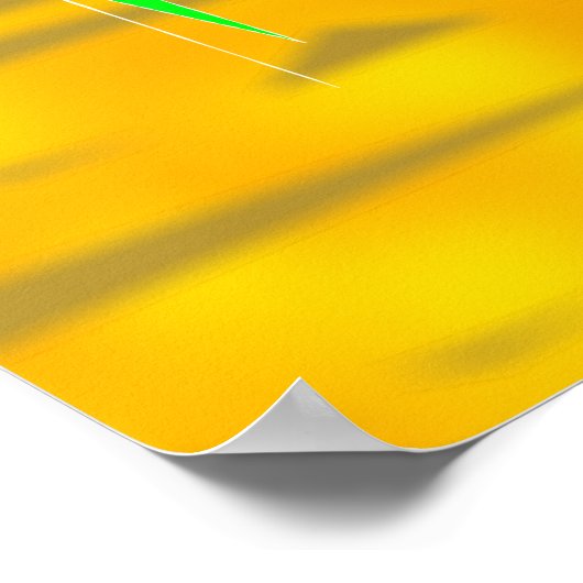 Vogel In Het Loof Poster (Hoek)