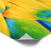 Vogel in het Paradijs Poster (Hoek)