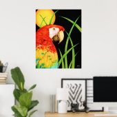 Vogel in het Paradijs Poster (Thuiskantoor)