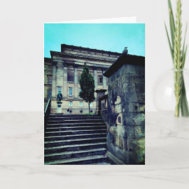 Vogel, in het park kaart