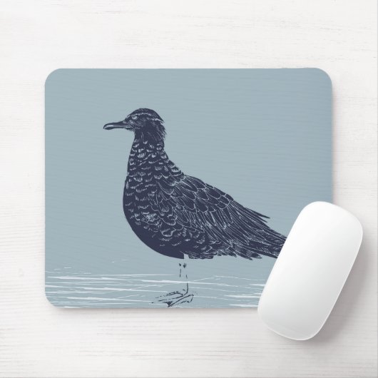 Vogel in het water muismat (Met muis)