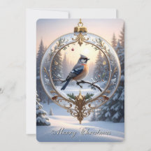 Vogel in Kerst Ornament Vakantie