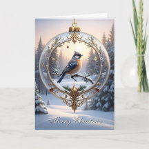 Vogel in Kerst Ornament Vakantie