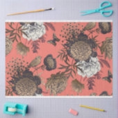 Vogel in koraalbloei tissuepapier (Craft)