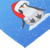 Vogel in Santa Hat Korte Tafelloper (Hoek)