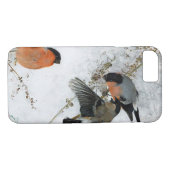 Vogel in sneeuw, Bruno Liljefors Case-Mate iPhone Case (Achterkant (Horizontaal))