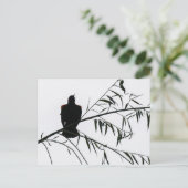 Vogel in Song Briefkaart (Staand voorkant)