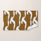 Vogel in Vlucht Badaccessoire Bruin Bad Handdoek (Handdoek)