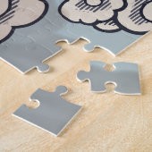 Vogel in vlucht | Bloembloesems Legpuzzel (Zijkant)