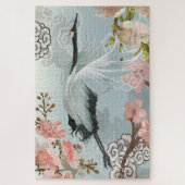 Vogel in vlucht | Bloembloesems Legpuzzel (Verticaal)