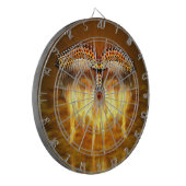 Vogel in vlucht dartbord (Voorkant Links)