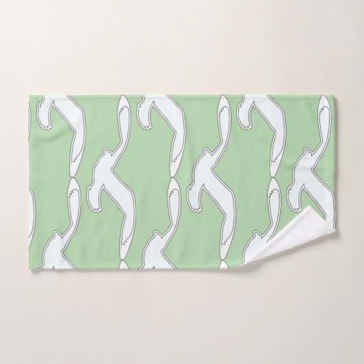 Vogel in Vlucht Home Badaccessoire Mint Bad Handdoek (Handdoek)