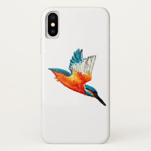 Vogel in vlucht Kingfisher Case-Mate iPhone Case (Achterkant)