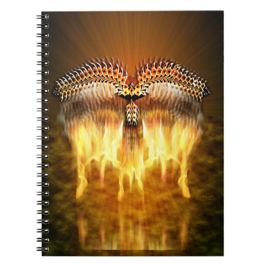 Vogel in vlucht notitieboek (Voorkant)