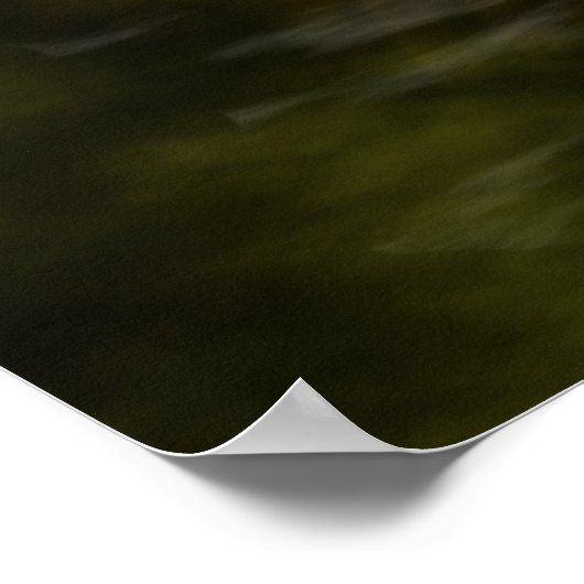 Vogel in vlucht poster (Hoek)