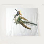 Vogel in Vlucht Wandtapijt Wandkleed (Voorkant (horizontaal))