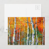 Vogel in zonlicht briefkaart (Voorkant / Achterkant)