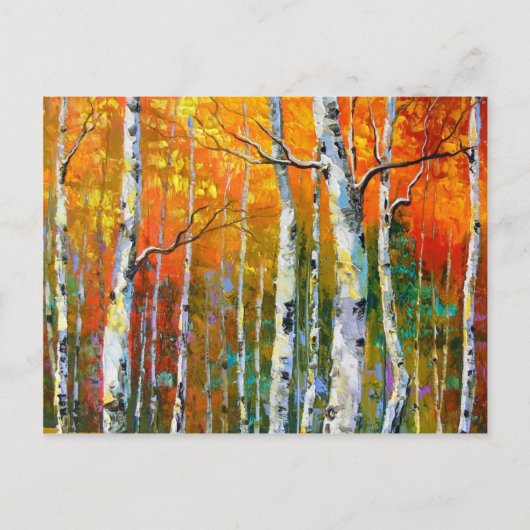 Vogel in zonlicht briefkaart (Voorkant)