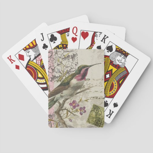  vogel...kaartendek pokerkaarten (Achterkant)