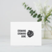 Vogel kijken kraaien weg grappige vogel watcher briefkaart (Staand voorkant)