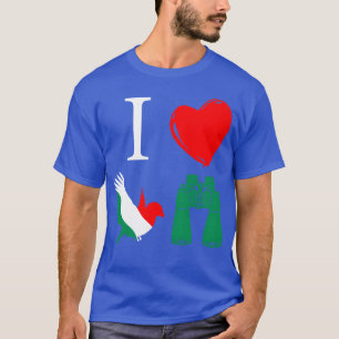 Vogel kijken Ornithologie meisje T-shirt